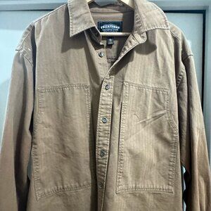 FRIZMWORKS SHIRT JACKET HERRINGBONE XL